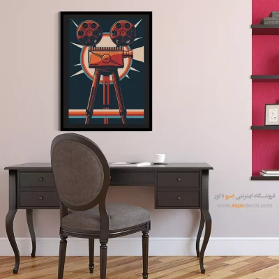 شیک‌ترین تابلوهای دکوراسیون - جشنواره فیلم‌های هنری – تابلو پوستر وینتیج - اسپو دکور