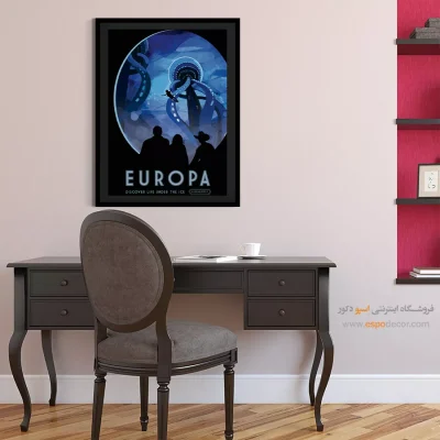 سفارش آنلاین پوستر قدیمی - چشم‌اندازهای آینده اروپا – تابلو پوستر وینتیج - اسپو دکور