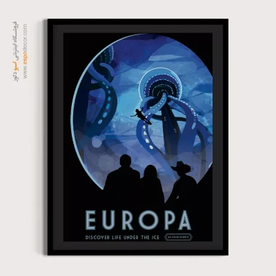 سفارش آنلاین پوستر قدیمی - چشم‌اندازهای آینده اروپا – تابلو پوستر وینتیج - اسپو دکور