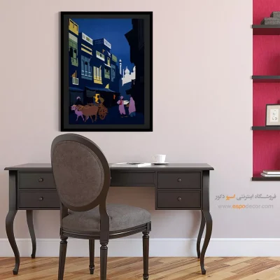 خرید تابلو مناسب هنردوستان - از هند دیدن کنید – تابلو پوستر وینتیج - اسپو دکور