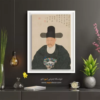 تابلو دیواری مخصوص مهدکودک - پرتره محقق – تابلو پوستر وینتیج - اسپو دکور