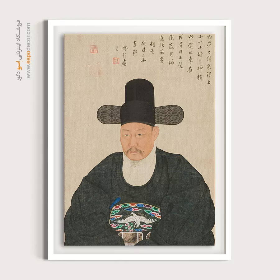 تابلو دیواری مخصوص مهدکودک - پرتره محقق – تابلو پوستر وینتیج - اسپو دکور