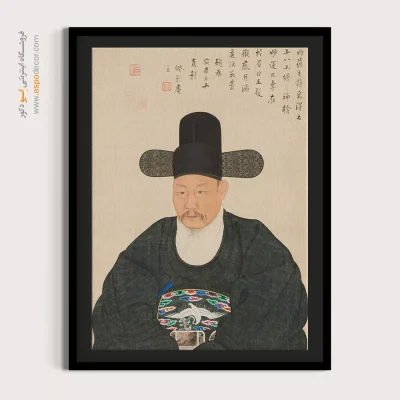 تابلو دیواری مخصوص مهدکودک - پرتره محقق – تابلو پوستر وینتیج - اسپو دکور