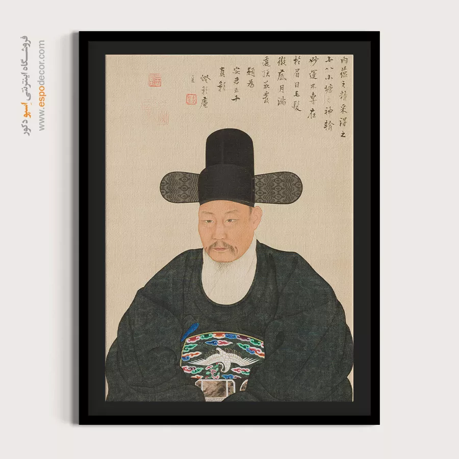 تابلو دیواری مخصوص مهدکودک - پرتره محقق – تابلو پوستر وینتیج - اسپو دکور