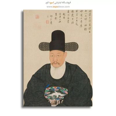 تابلو دیواری مخصوص مهدکودک - پرتره محقق – تابلو پوستر وینتیج - اسپو دکور