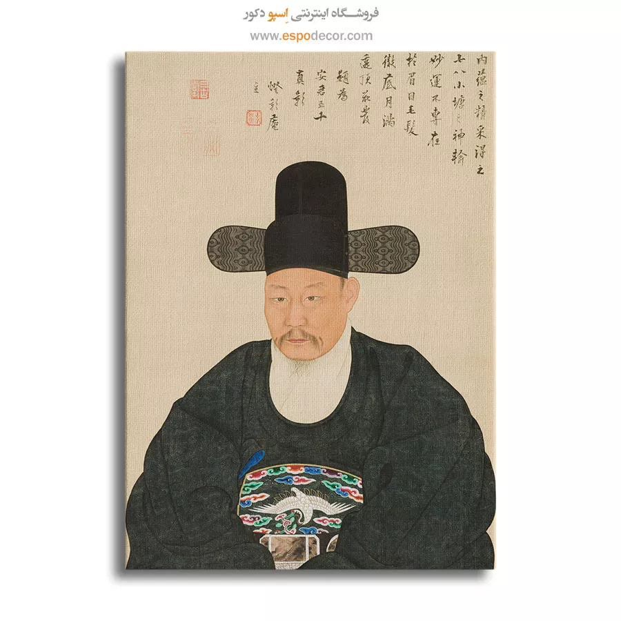 تابلو دیواری مخصوص مهدکودک - پرتره محقق – تابلو پوستر وینتیج - اسپو دکور