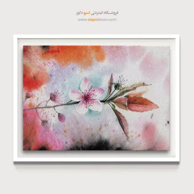 تابلو طرح آبرنگی - اسپو دکور