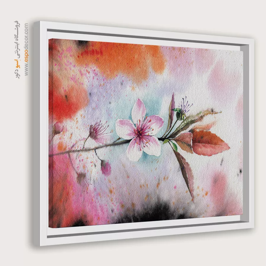 تابلو طرح آبرنگی - اسپو دکور