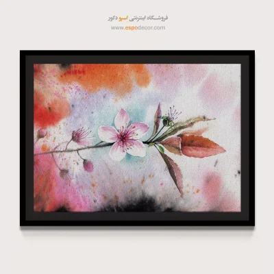 تابلو طرح آبرنگی - اسپو دکور