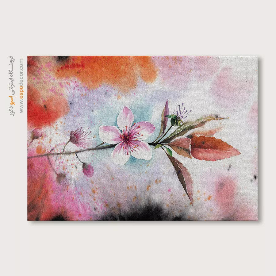تابلو طرح آبرنگی - اسپو دکور