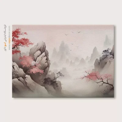 تابلو طرح آبرنگی - اسپو دکور