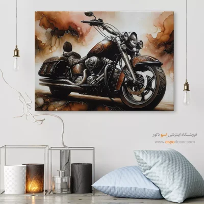 تابلو طرح آبرنگی - اسپو دکور