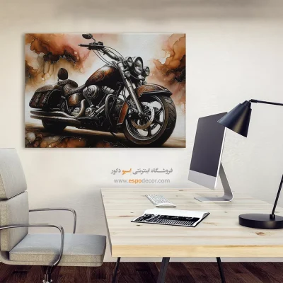 تابلو طرح آبرنگی - اسپو دکور