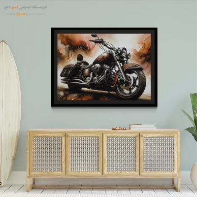 تابلو طرح آبرنگی - اسپو دکور