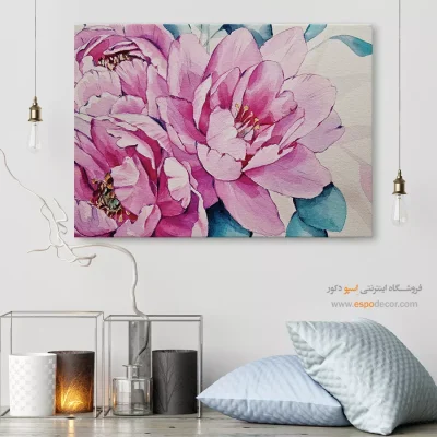 تابلو طرح آبرنگی - اسپو دکور