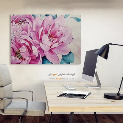 تابلو طرح آبرنگی - اسپو دکور