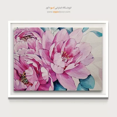 تابلو طرح آبرنگی - اسپو دکور