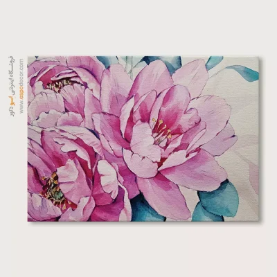 تابلو طرح آبرنگی - اسپو دکور