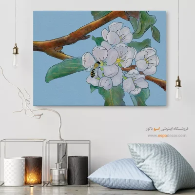 تابلو طرح آبرنگی - اسپو دکور