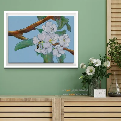 تابلو طرح آبرنگی - اسپو دکور