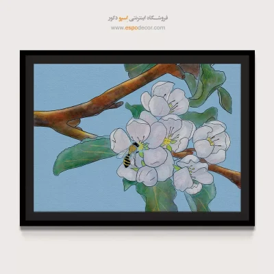 تابلو طرح آبرنگی - اسپو دکور