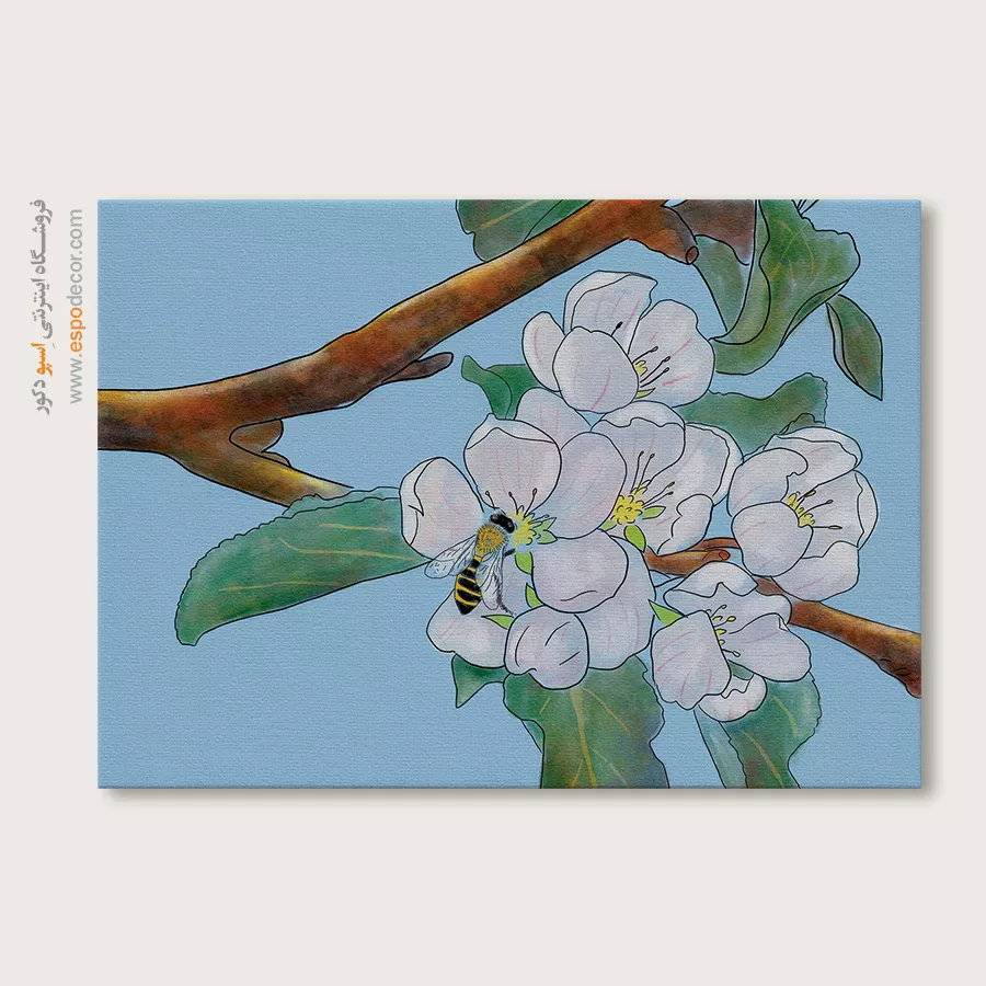 تابلو طرح آبرنگی - اسپو دکور