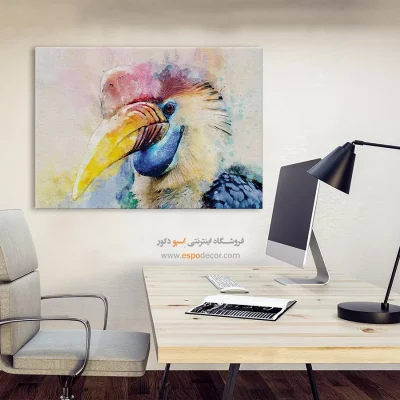 تابلو طرح آبرنگی - اسپو دکور