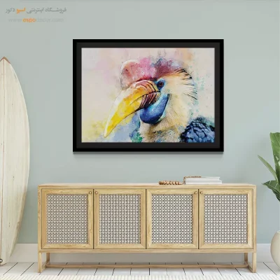 تابلو طرح آبرنگی - اسپو دکور