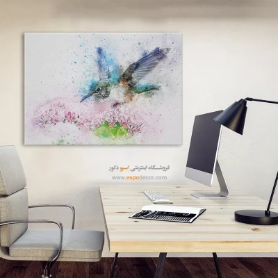 تابلو طرح آبرنگی - اسپو دکور