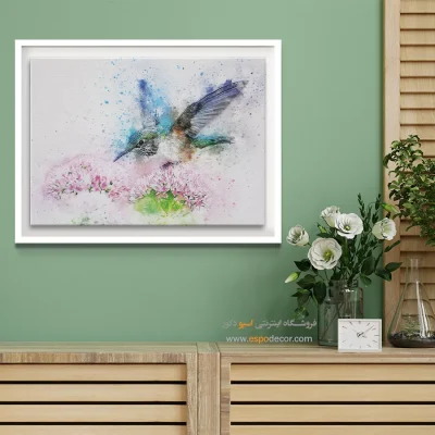 تابلو طرح آبرنگی - اسپو دکور