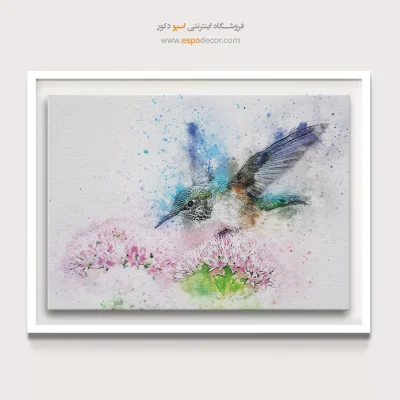تابلو طرح آبرنگی - اسپو دکور