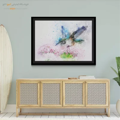 تابلو طرح آبرنگی - اسپو دکور