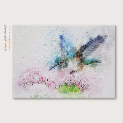 تابلو طرح آبرنگی - اسپو دکور