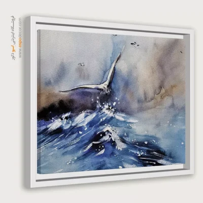 تابلو طرح آبرنگی - اسپو دکور