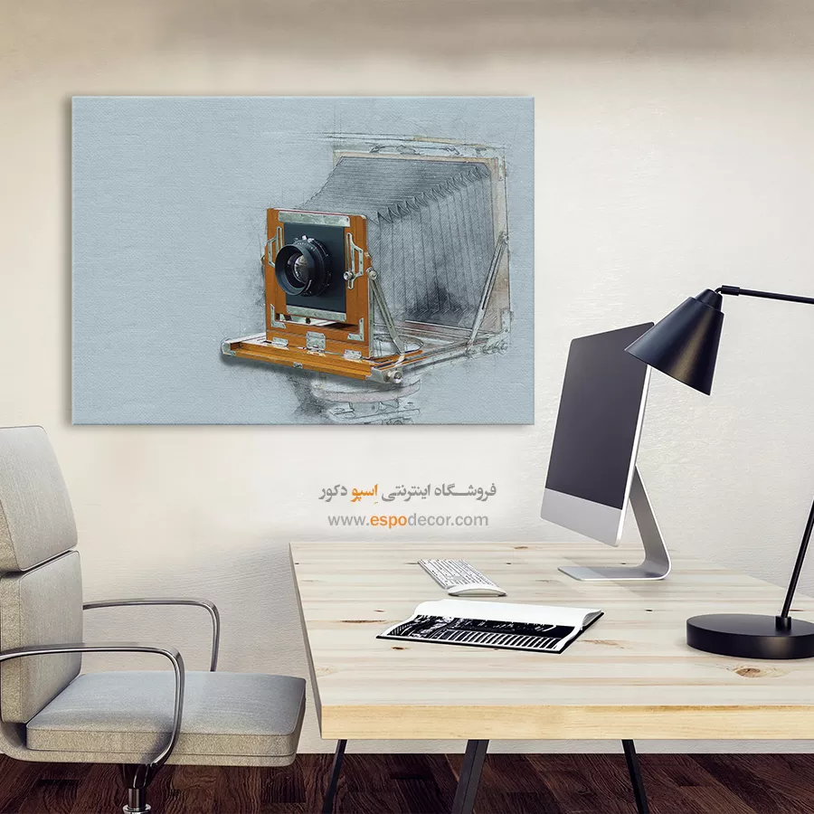 تابلو طرح آبرنگی - اسپو دکور