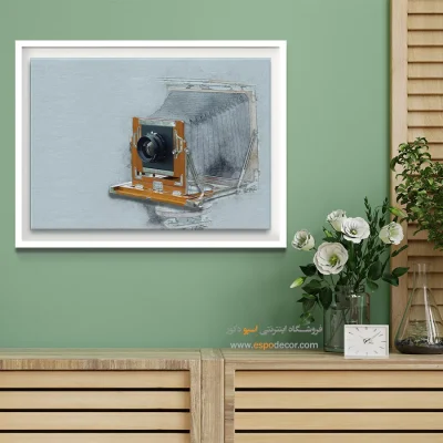 تابلو طرح آبرنگی - اسپو دکور