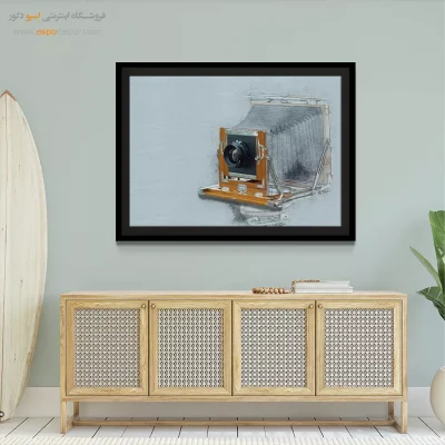 تابلو طرح آبرنگی - اسپو دکور