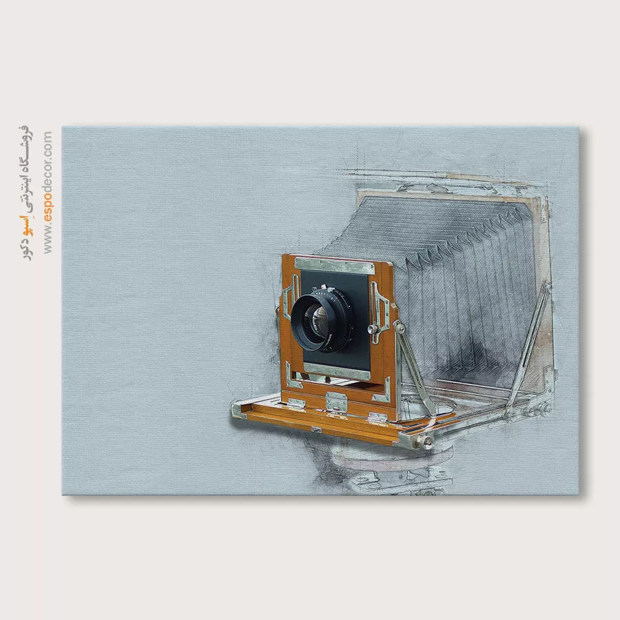 تابلو طرح آبرنگی - اسپو دکور