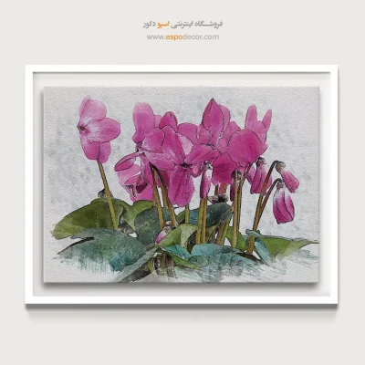 تابلو طرح آبرنگی - اسپو دکور