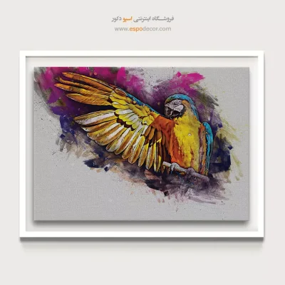 تابلو طرح آبرنگی - اسپو دکور