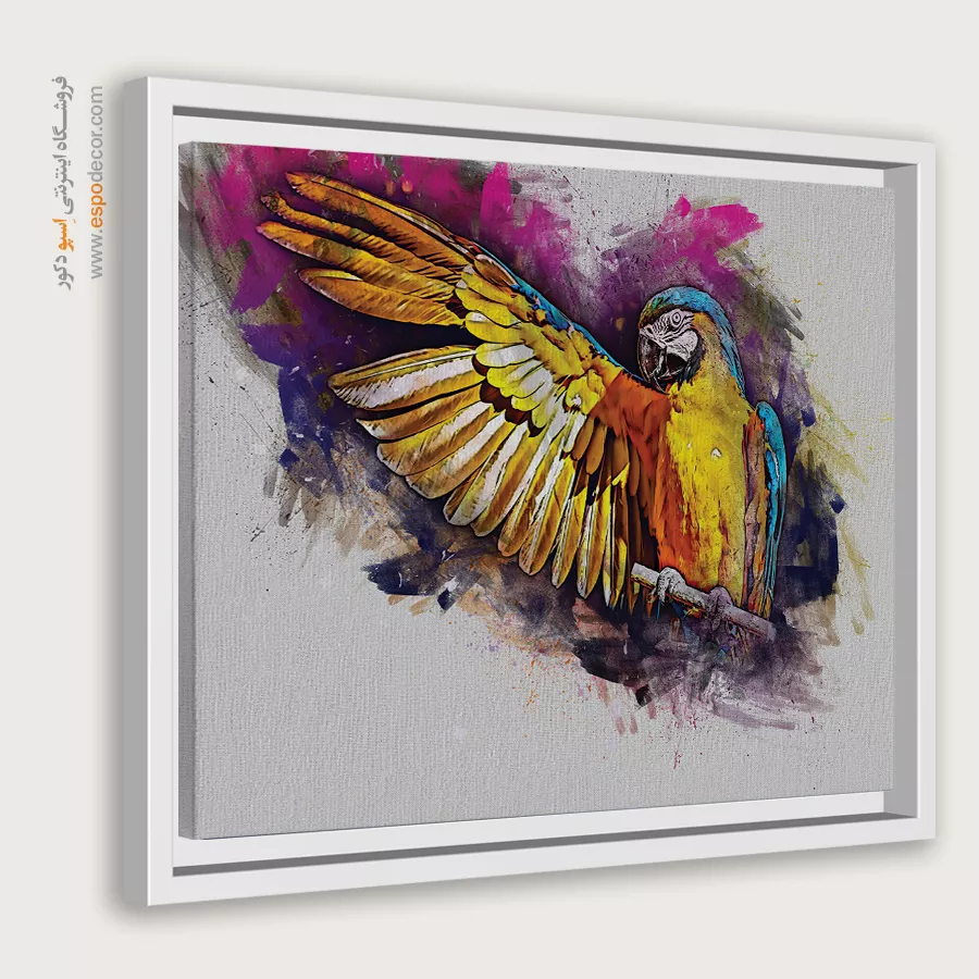 تابلو طرح آبرنگی - اسپو دکور