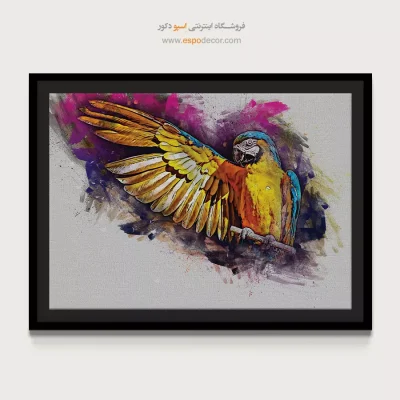 تابلو طرح آبرنگی - اسپو دکور