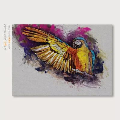 تابلو طرح آبرنگی - اسپو دکور