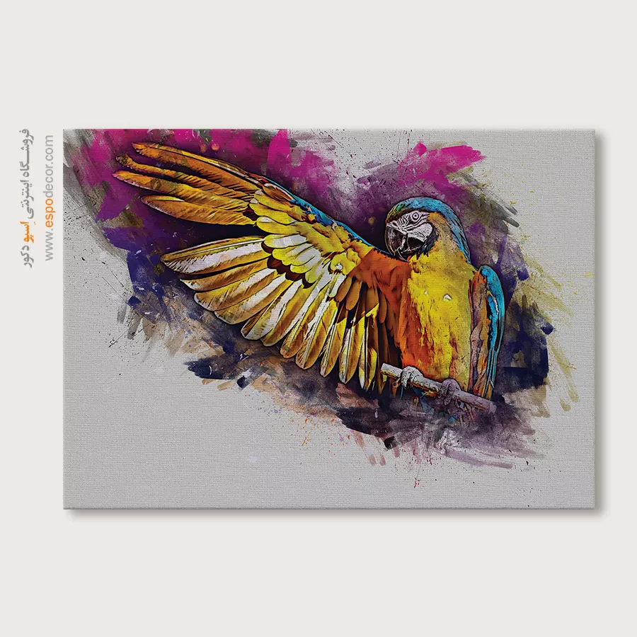 تابلو طرح آبرنگی - اسپو دکور