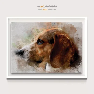 تابلو طرح آبرنگی - اسپو دکور