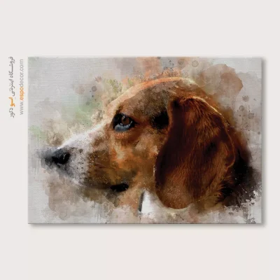 تابلو طرح آبرنگی - اسپو دکور