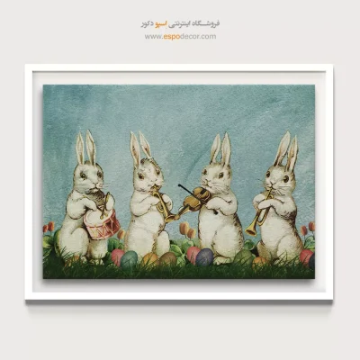 تابلو طرح آبرنگی - اسپو دکور