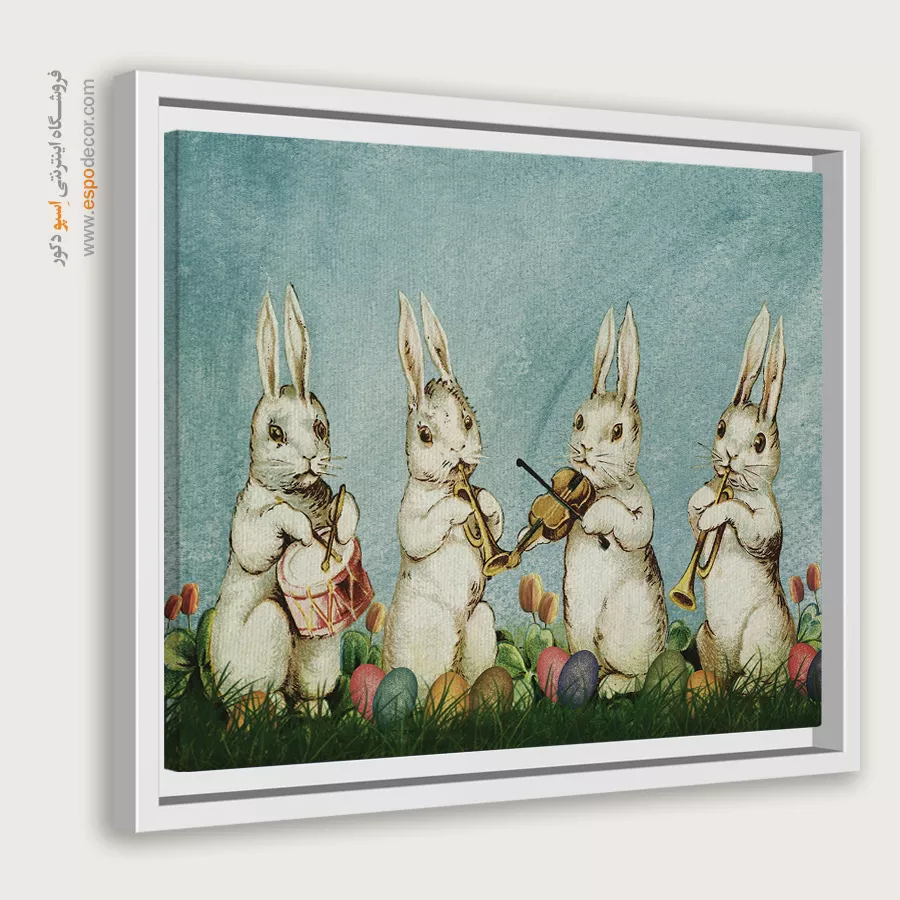 تابلو طرح آبرنگی - اسپو دکور