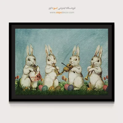 تابلو طرح آبرنگی - اسپو دکور