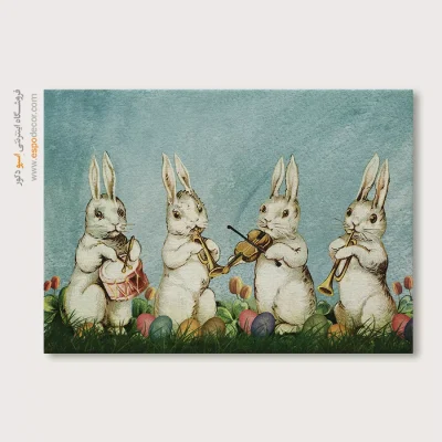 تابلو طرح آبرنگی - اسپو دکور